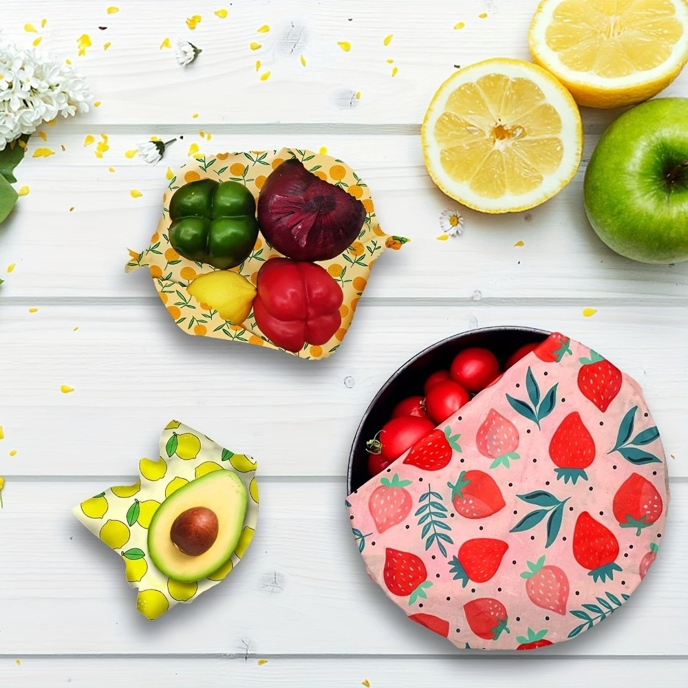9 pezzi di pellicola alimentar - Beeswax Food Cover recensione e prezzo