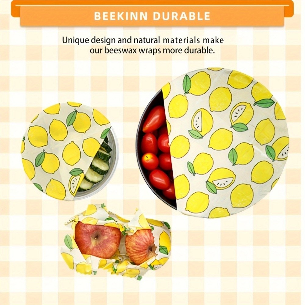 9 pezzi di pellicola alimentar - Beeswax Food Cover recensione e prezzo